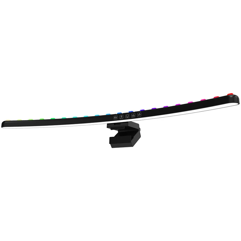 Esports Gaming Bed - 60cm RGB LED-scherm hanglamp computermonitor lichtbalk