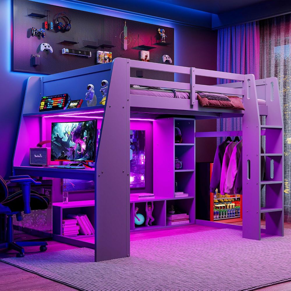 Esports Gaming Bed - SOTSEA grote gaming bed met bureau