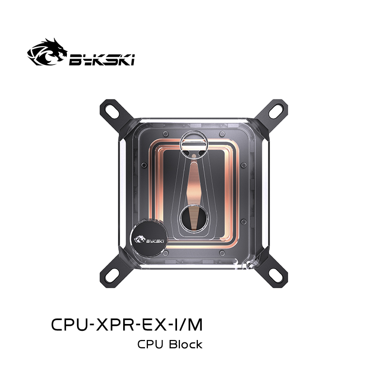 Amd Cpu Ryzen 9 - Bykski CPU-XPR-EX-I/M acryl CPU-waterblok voor INTEL