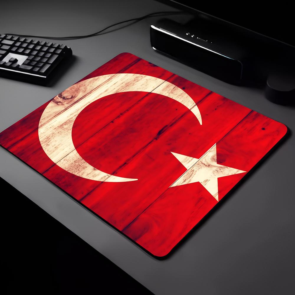 Esports Gaming Maus - Turkse Vlag Muismat E-Sports Spelers Mause