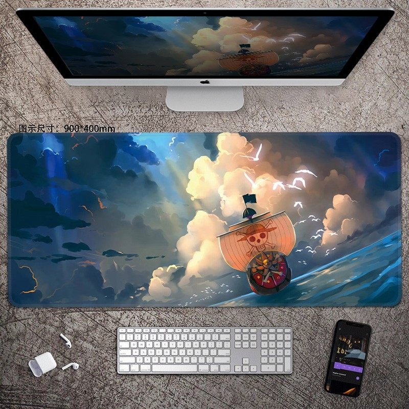 Esports Gaming Mouse Pad - Animatie ONE PIECE Lederen Muismat Jongens