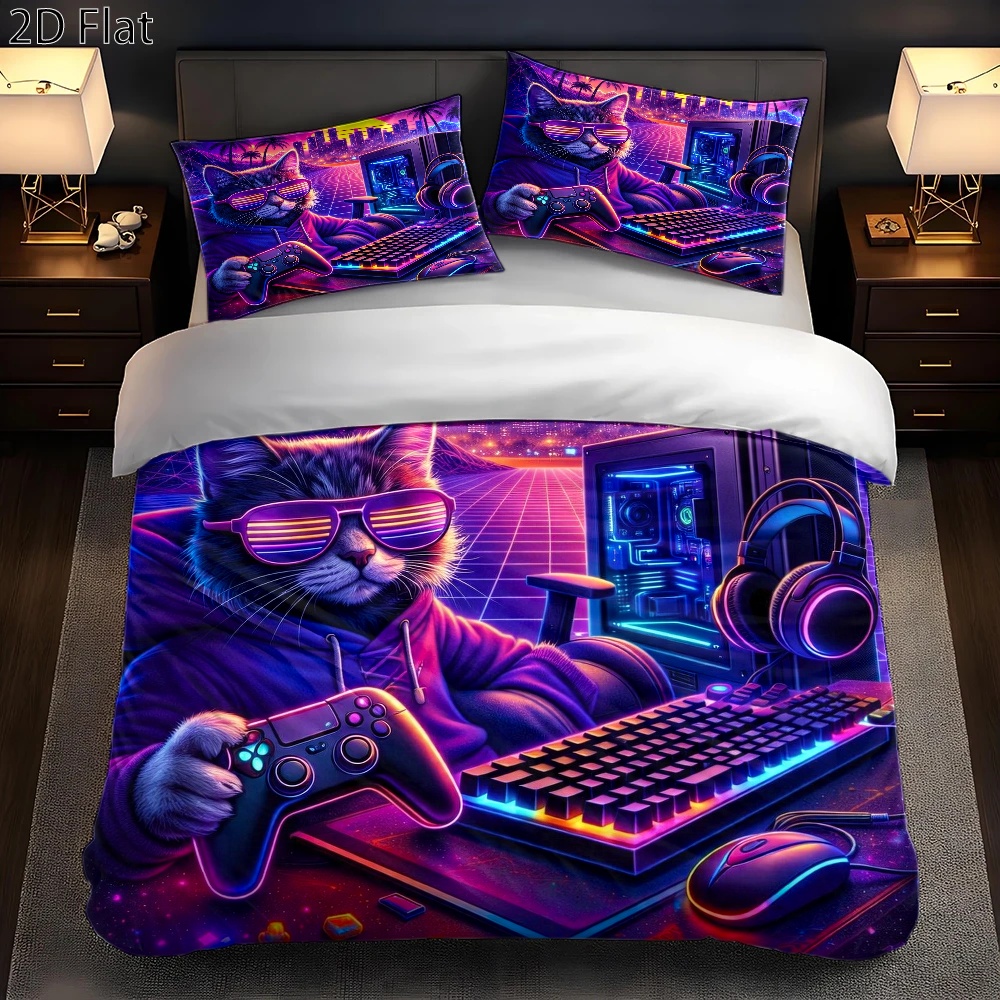 3-delige cyberpunk esports kat - Esports Gaming Bed recensie en prijs