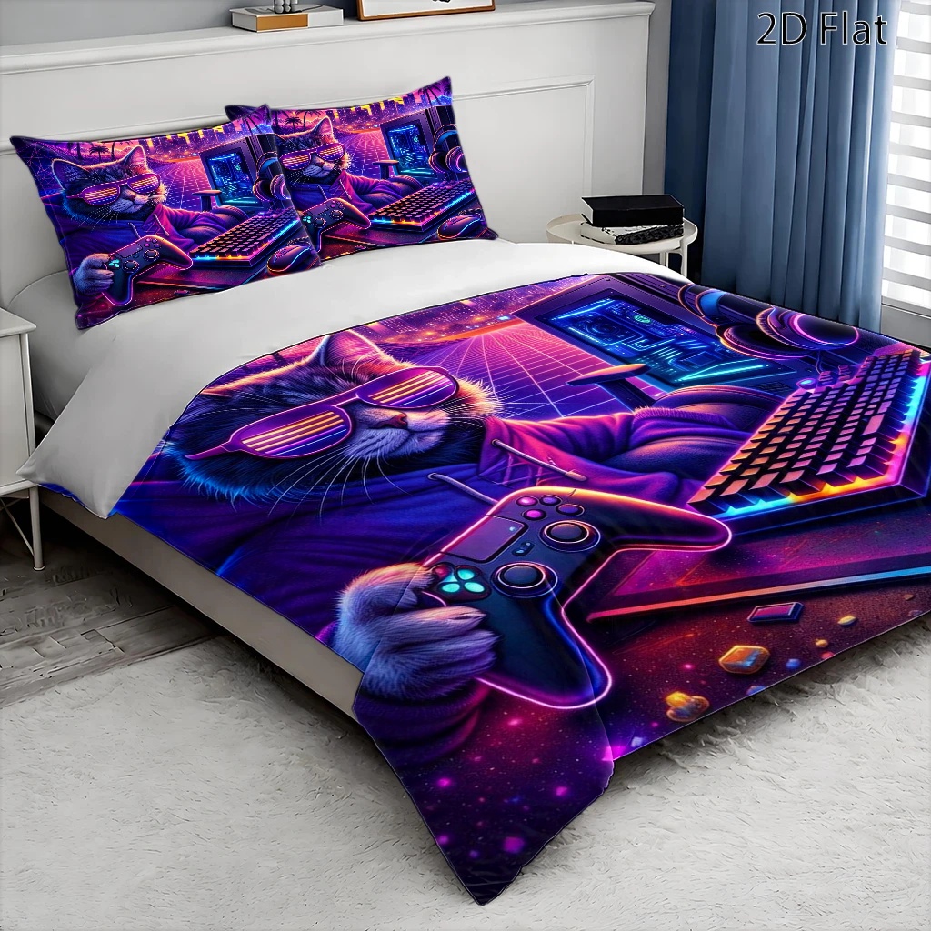 3-delige cyberpunk esports kat - Esports Gaming Bed recensie en prijs