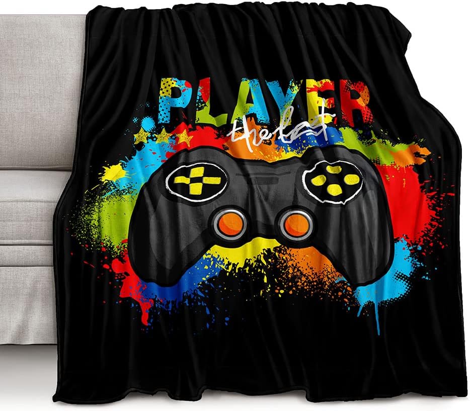 Gaming grafische fleece deken, - Esports Gaming Bed recensie en prijs