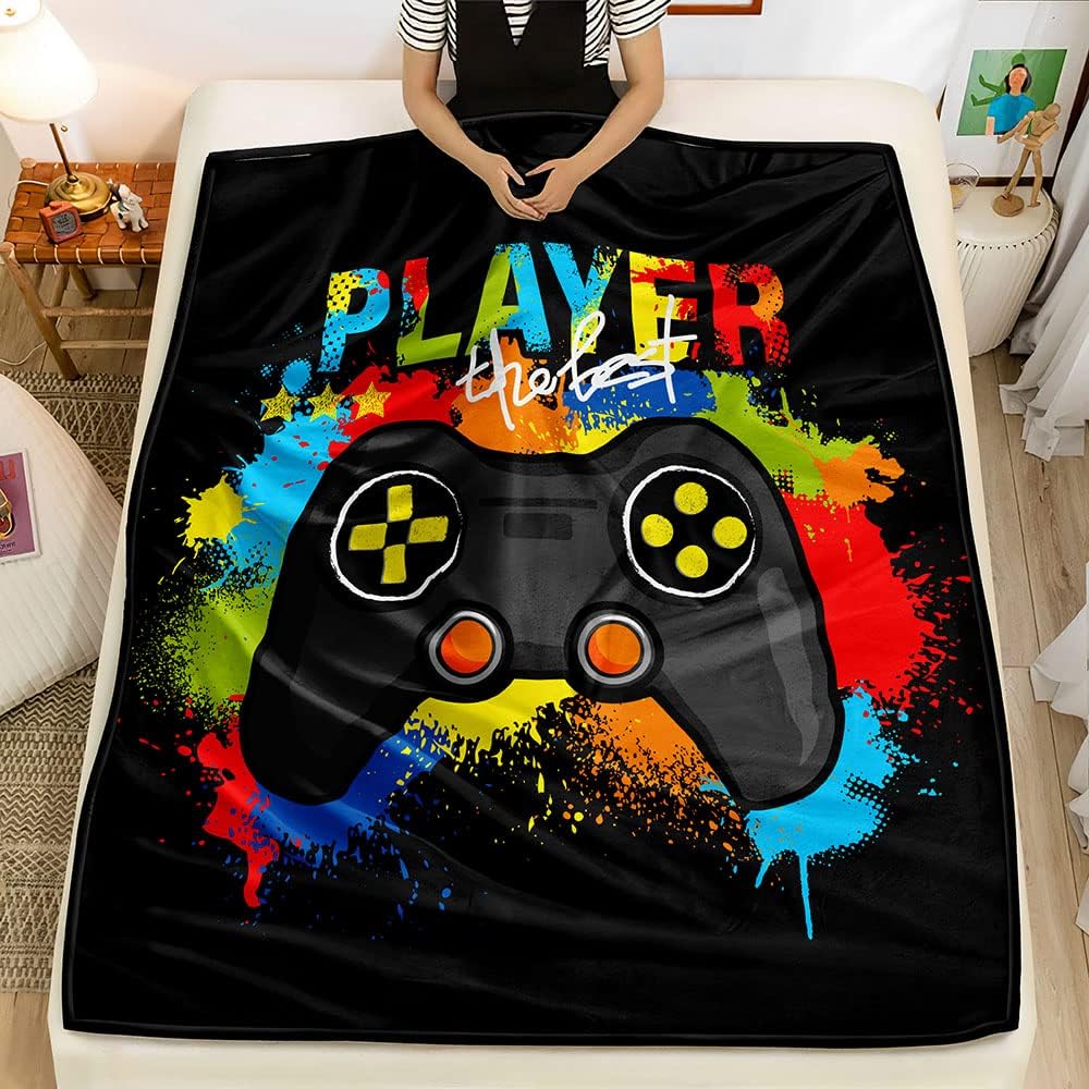 Gaming grafische fleece deken, - Esports Gaming Bed recensie en prijs