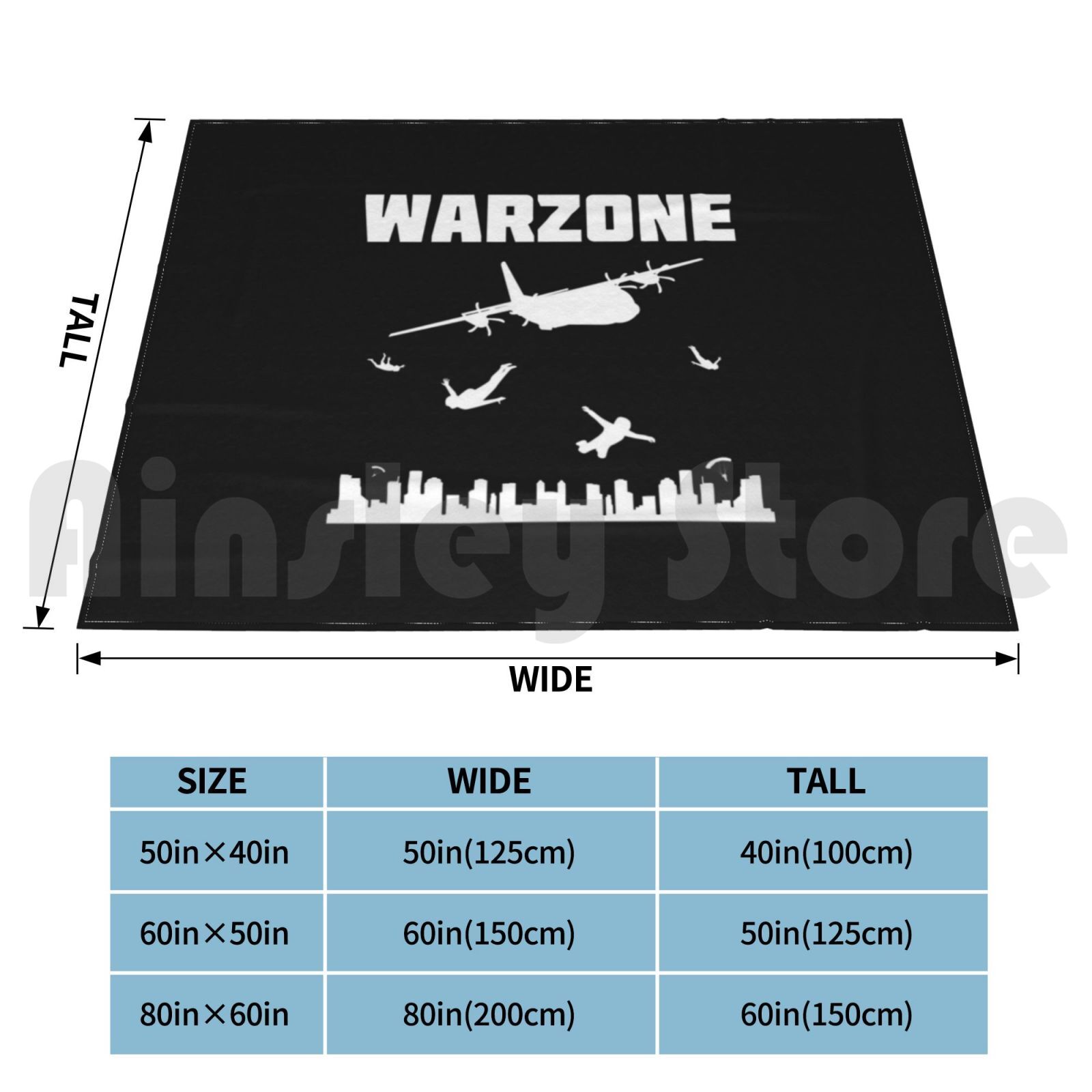 Warzone-deken voor slaapbank R - Esports Gaming Bed recensie en prijs