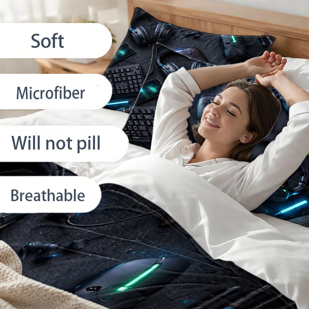 3-delige E-Sports-stijl bedset - Esports Gaming Bed recensie en prijs