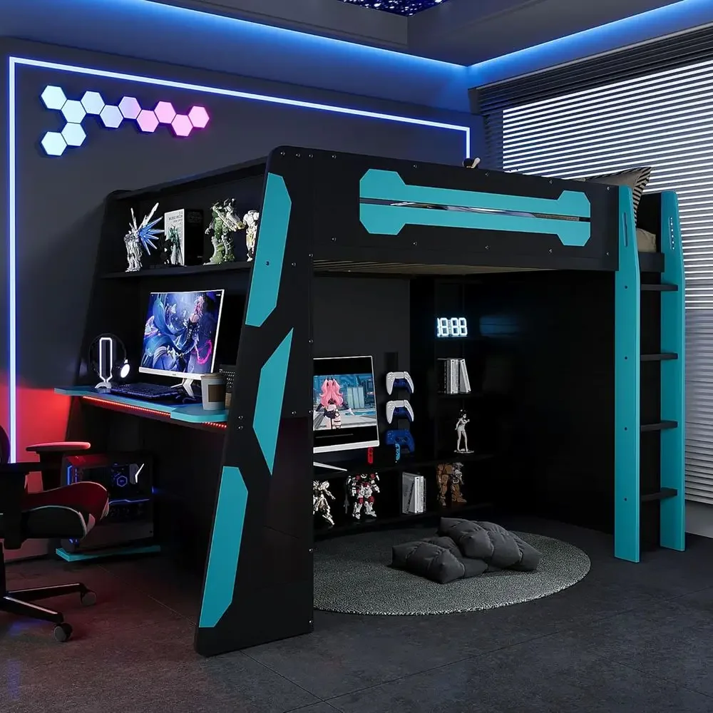 Aanpasbaar groot houten gaming - Esports Gaming Bed recensie en prijs