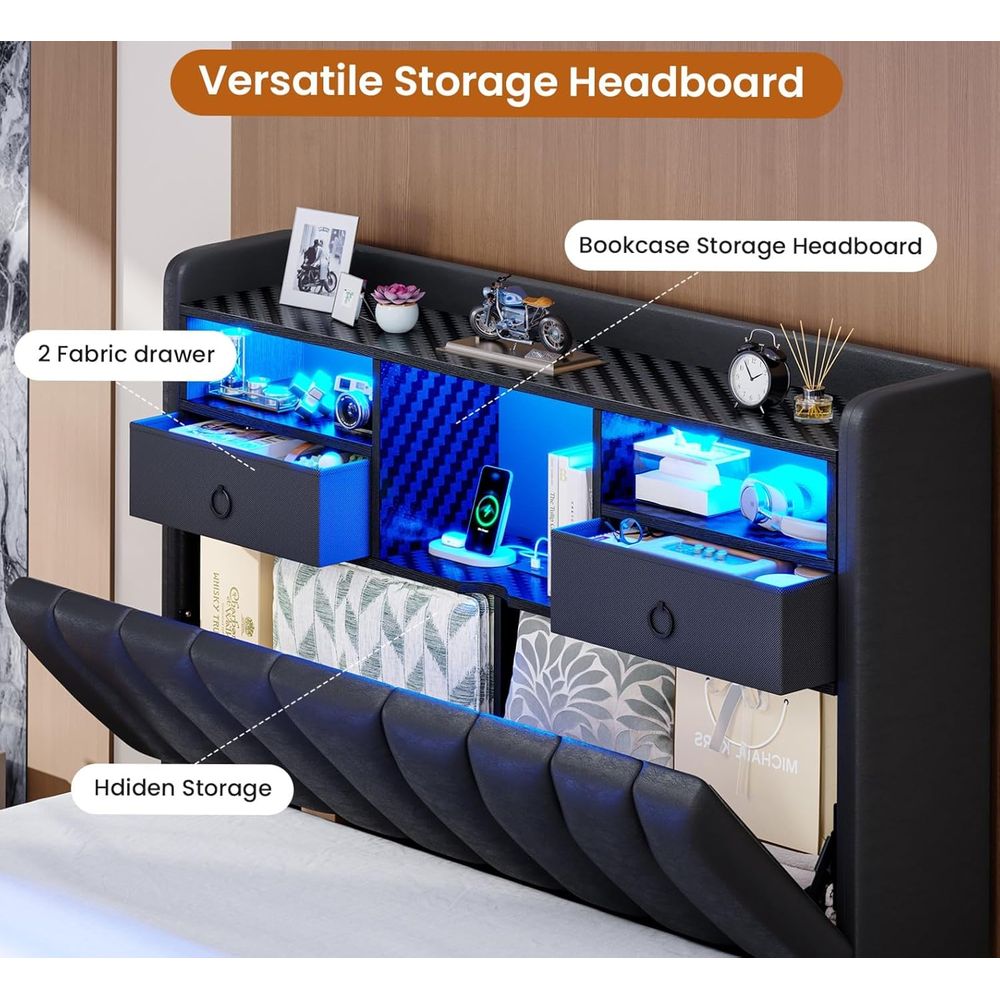 Tweepersoonsbed met opbergbord - Esports Gaming Bed recensie en prijs