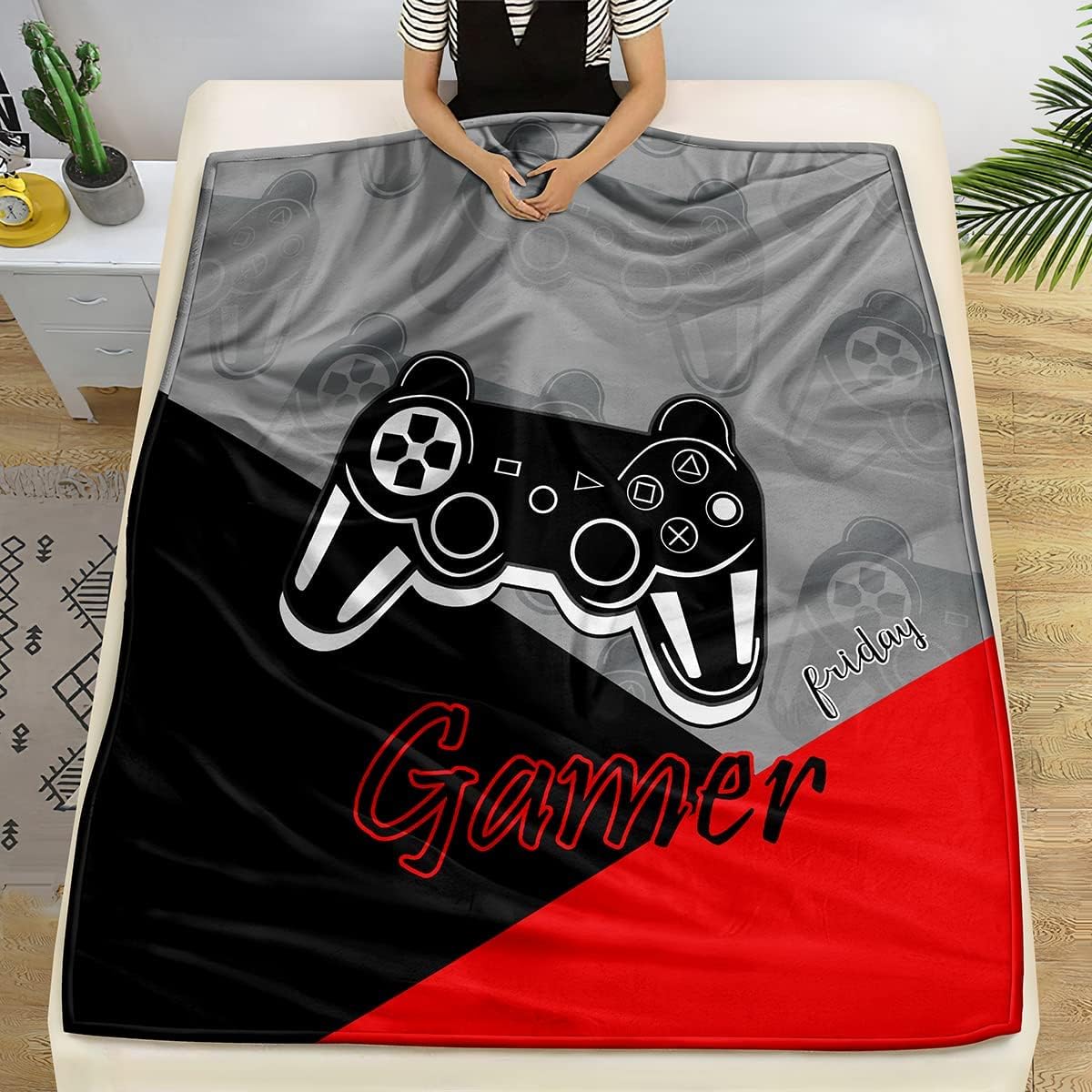 Jumbo Gaming Fleece Throw Deke - Esports Gaming Bed recensie en prijs