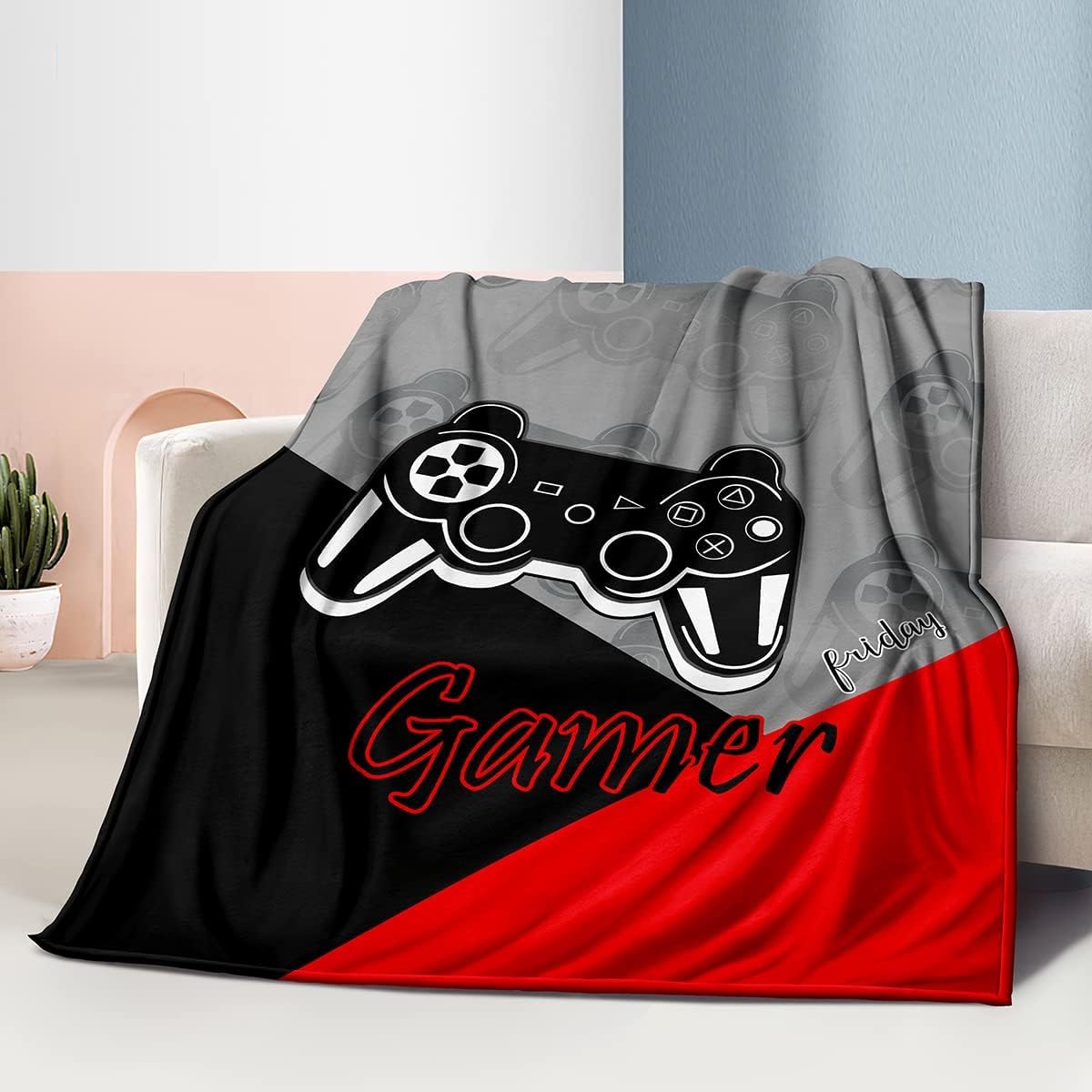 Jumbo Gaming Fleece Throw Deke - Esports Gaming Bed recensie en prijs